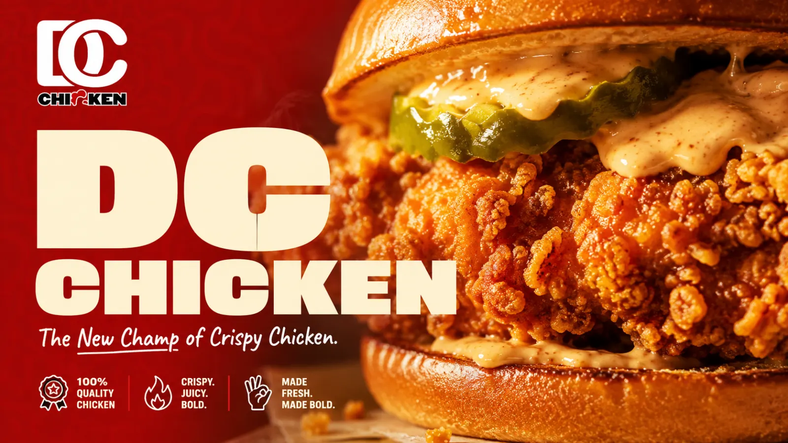 DC Chicken brand guidelines cover