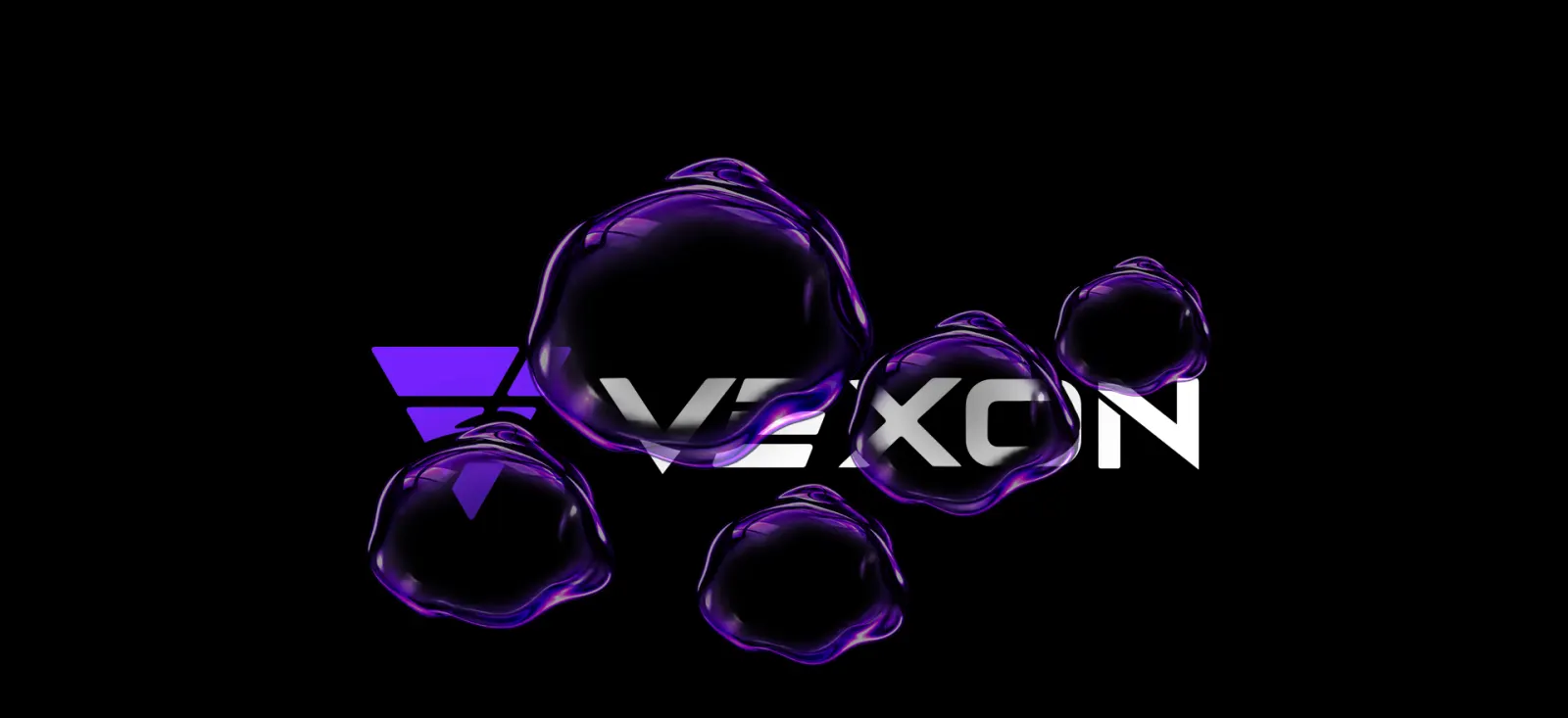 Visual world and identity system for Vexon